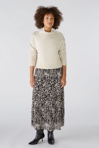 Oui Пуловер с пуговицами