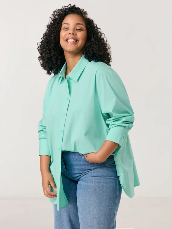 SAMOON Рубашка из хлопка