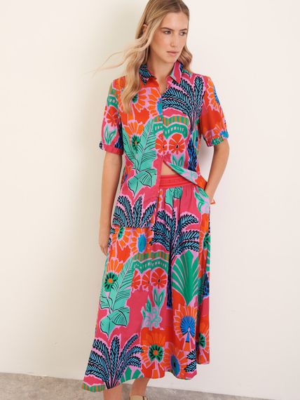 Elisa.and.me Юбка с цветочным принтом