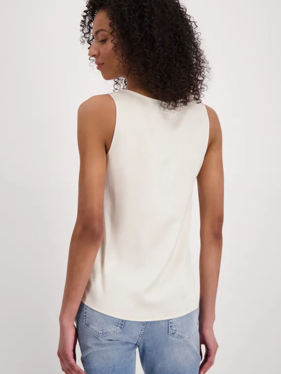 MONARI Топ атласный