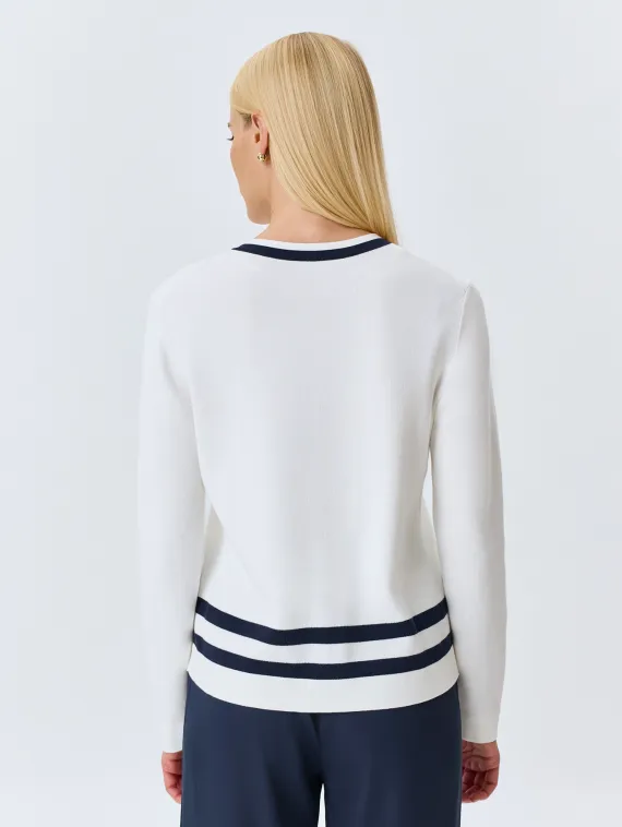 BULMER Кардиган с контрастными полосками