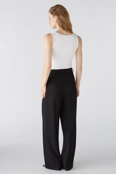 Oui Брюки из вискозного джерси