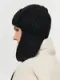 BULMER Шапка-ушанка черная