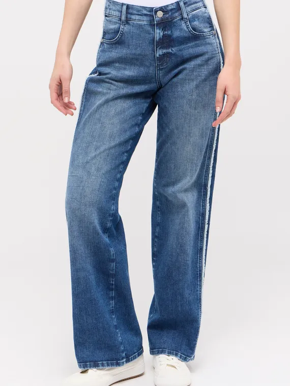 ANGELS Джинсы с бахромой по бокам