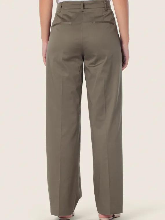 GERRY WEBER Классические прямые брюки хаки