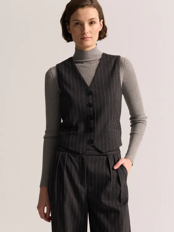UNQ Жилет в полоску