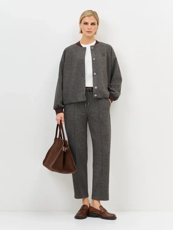 BULMER Теплый бомбер с шерстью