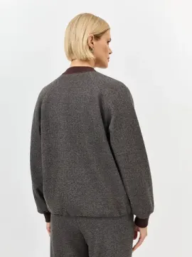 BULMER Теплый бомбер с шерстью