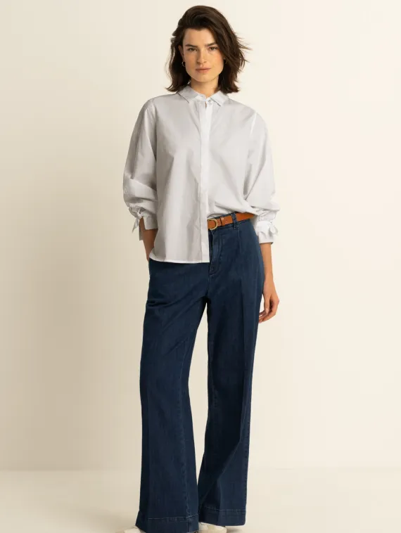 EXPRESSO Блузка с бантами на манжетах