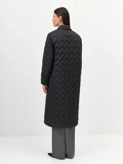 BULMER Пальто с фигурной стежкой