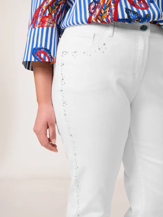 SAMOON Джинсы с заклепками