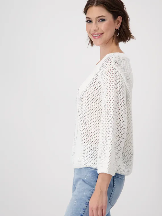 MONARI Вязаный джемпер со стразами
