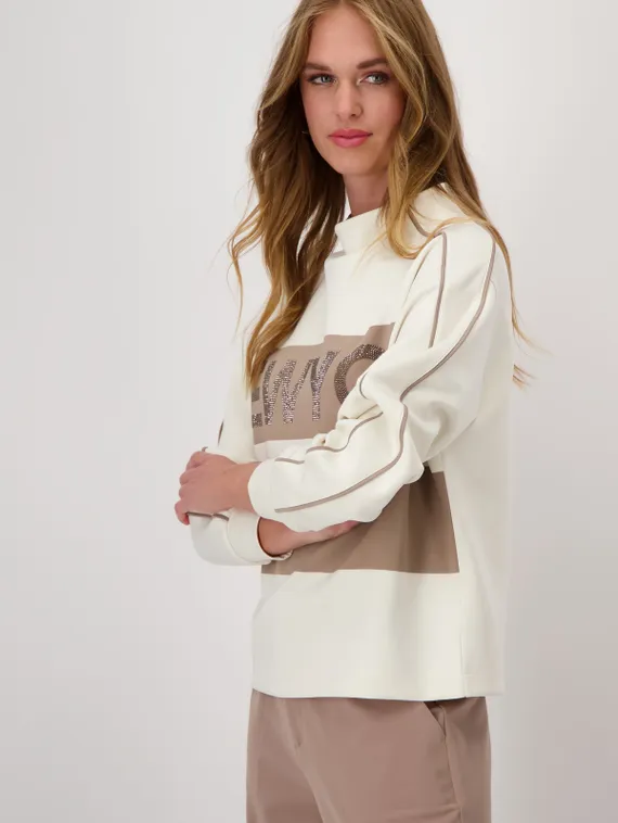 MONARI Толстовка со стразами