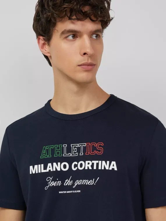 s.Oliver Футболка из плотного джерси