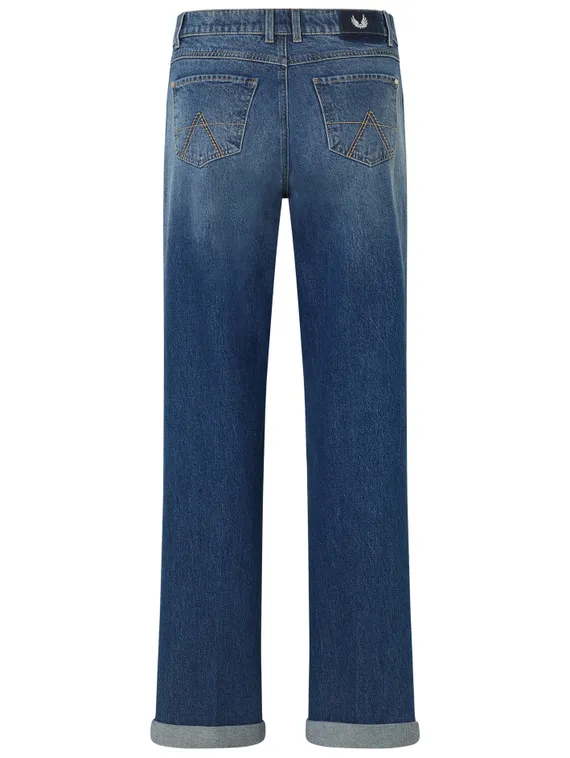 ANGELS Джинсы свободного кроя с отворотами