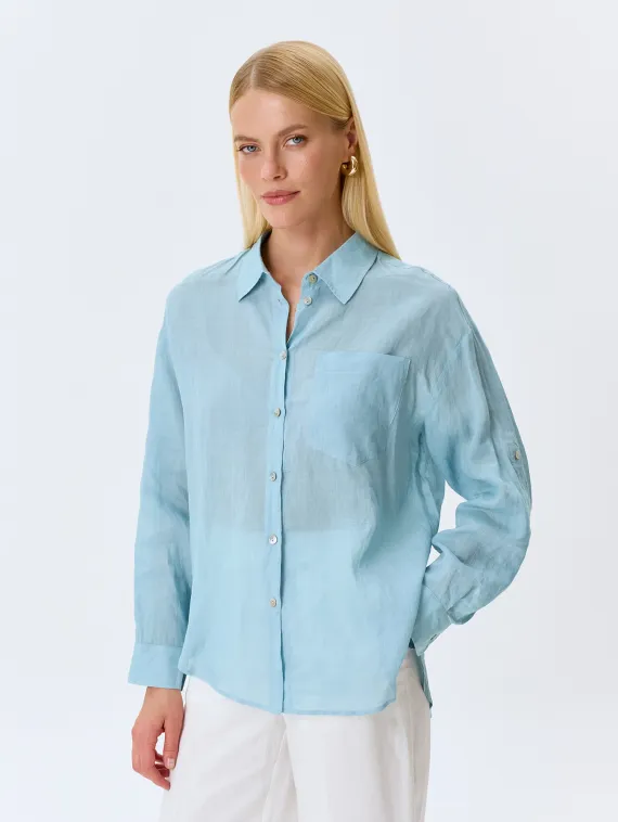 BULMER Яркая блуза из 100% рами