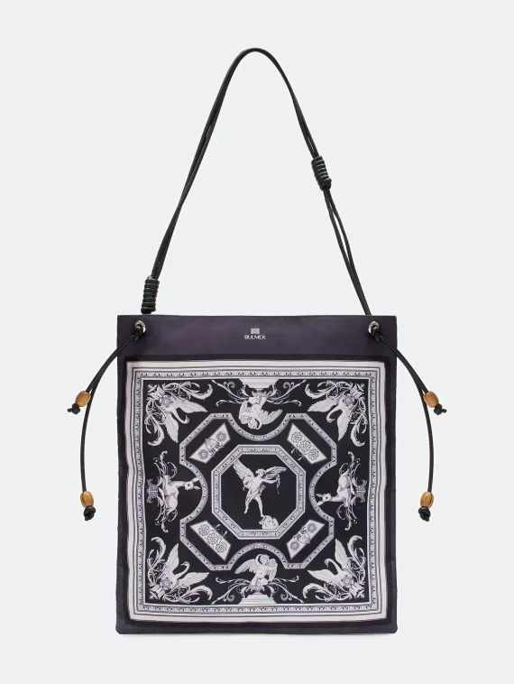 BULMER Шоппер из нейлона с принтом