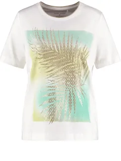GERRY WEBER Футболка с мерцающим принтом