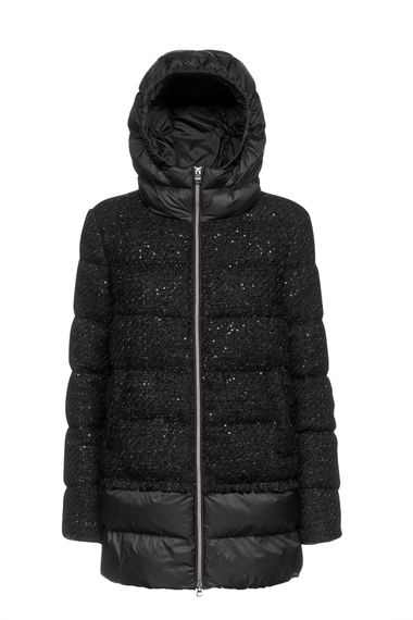 GEOX Куртка стеганая с люрексом