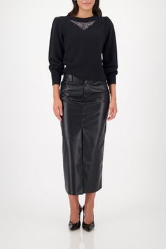 MONARI Юбка под кожу