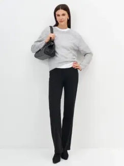 BULMER Прямые черные джинсы