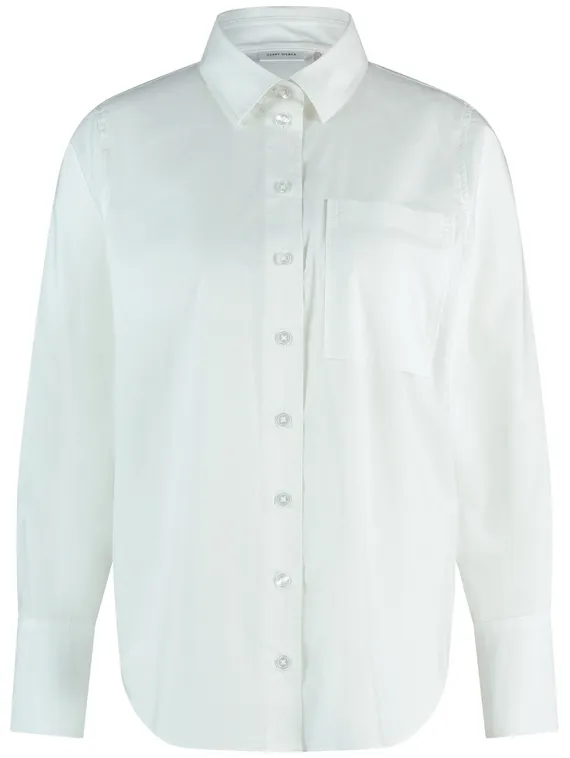 GERRY WEBER Рубашка хлопковая базовая