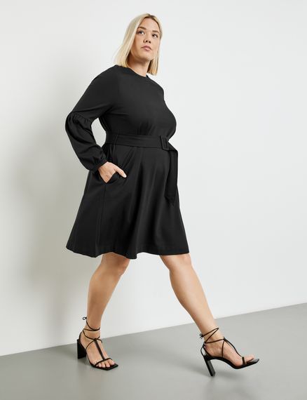 SAMOON Платье с пышными рукавами