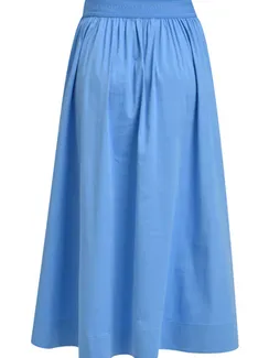 Elisa.and.me Юбка миди А-силуэта голубая
