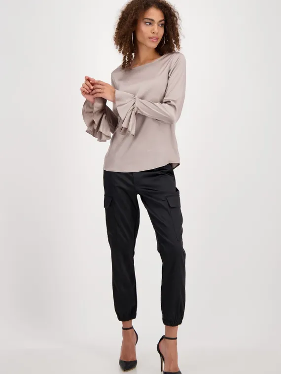 MONARI Блуза атласная