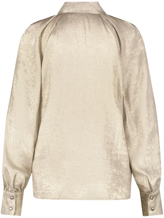 TAIFUN Блуза с золотистым мерцанием