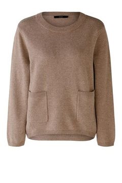 Oui Пуловер из смесовой шерсти