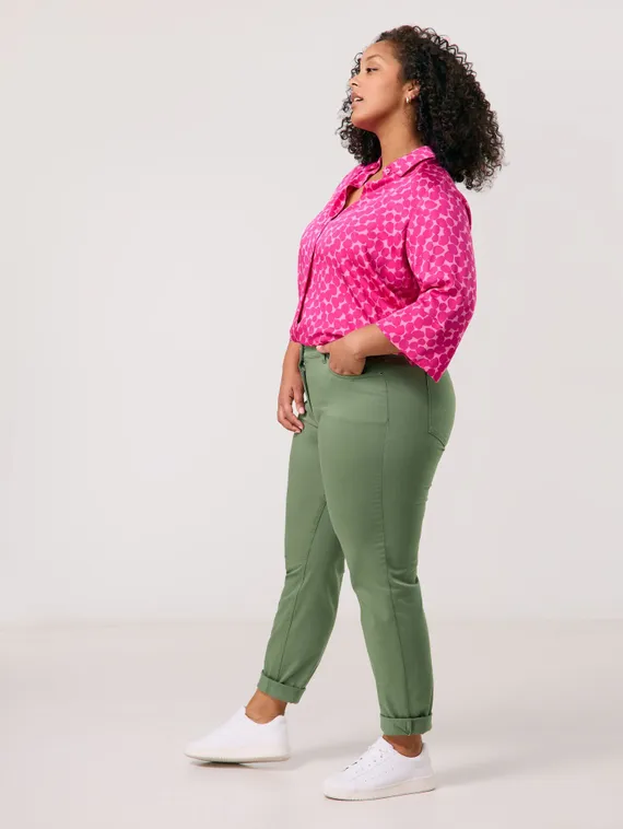 SAMOON Джинсы 5-карманов