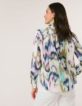 GERRY WEBER Рубашка из хлопка с принтом