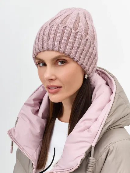 BULMER Шапка c мерцающим люрексом и ангорой