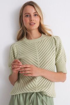 UNQ Пуловер ажурный