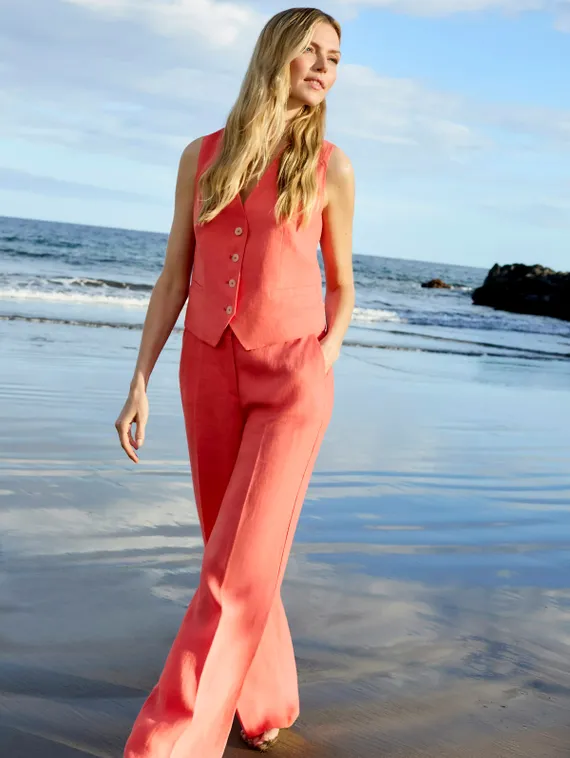 GERRY WEBER Брюки элегантные льняные