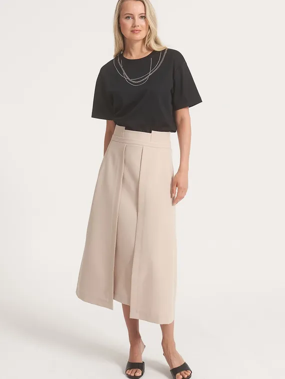 UNQ Футболка с декоративными камнями