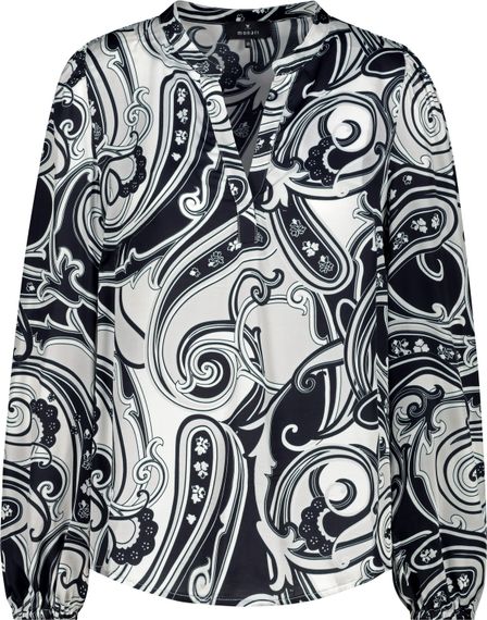 MONARI Блуза вискозная с узором пэйсли