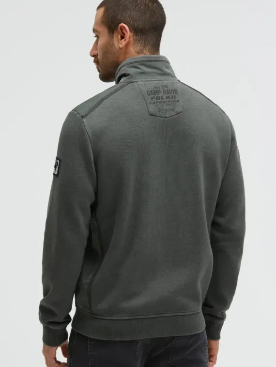 CAMP DAVID Толстовка с принтом и этикетками