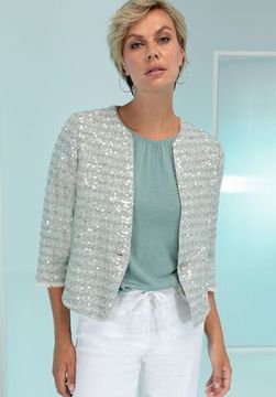 BIANCA Жакет с пайетками