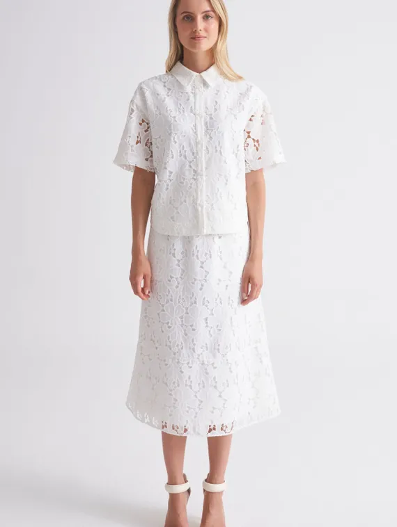 UNQ Юбка кружевная