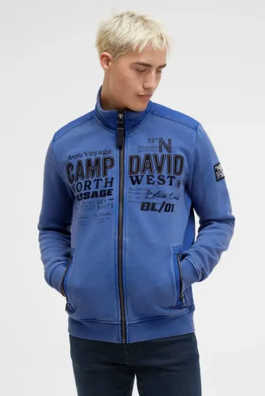 CAMP DAVID Толстовка с принтом
