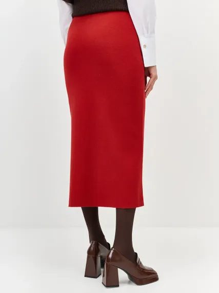 BULMER Жаккардовая юбка с разрезом