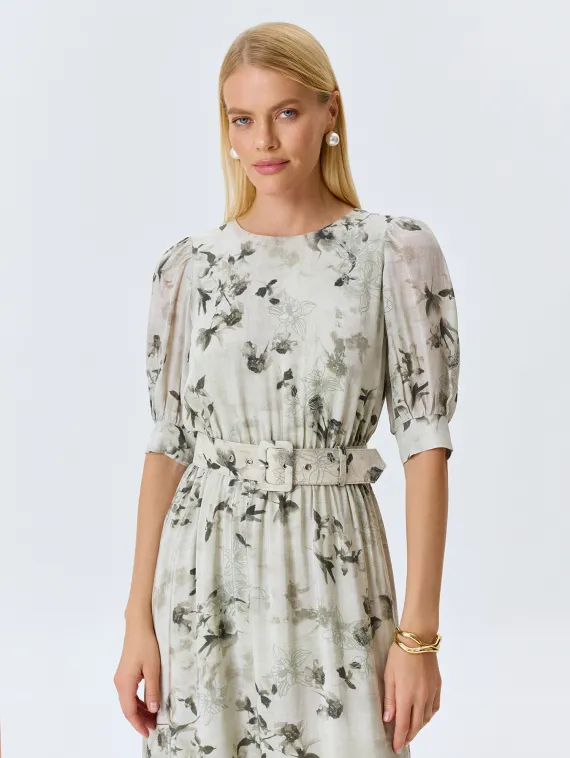 BULMER Платье с цветочным принтом