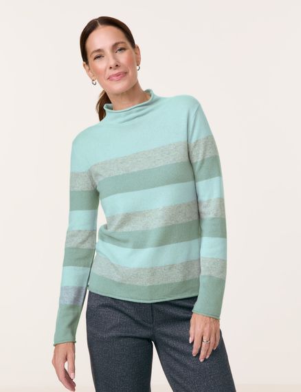 GERRY WEBER Водолазка в полоску