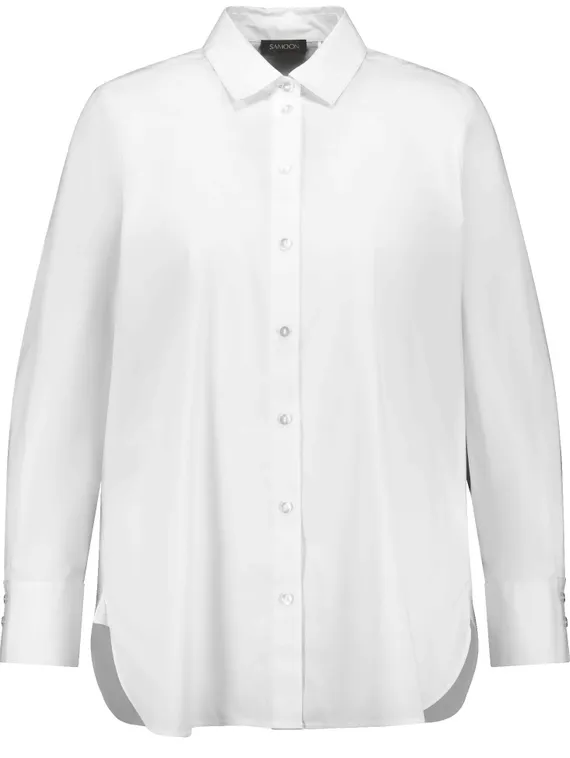 SAMOON Рубашка с пуговицами на спинке