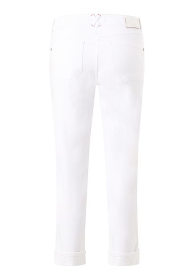 ANGELS Джинсы белого цвета с отворотами
