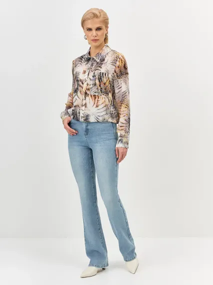 BULMER Прямые джинсы с деликатной вышивкой