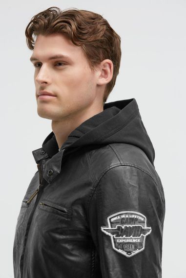 CAMP DAVID Куртка из искусственной кожи