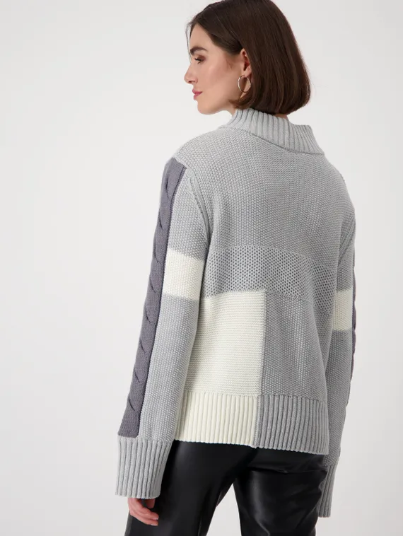 MONARI Свитер колор-блок